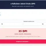 Kalkulator jakości druku DPI pomaga określić, jak wydrukować zdjęcie. Wpisz wymiary, aby sprawdzić ostrość wydruku.