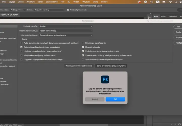Jak wyczyścić dysk magazynujący w Photoshopie i uniknąć problemów z pamięcią