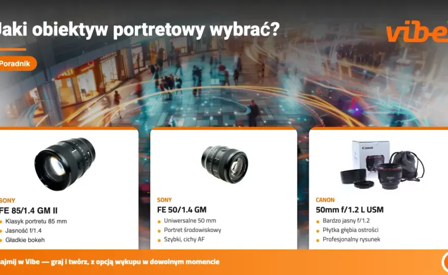 Fotografia portretowa - jaki aparat, obiektyw i ustawienia wybrać?
