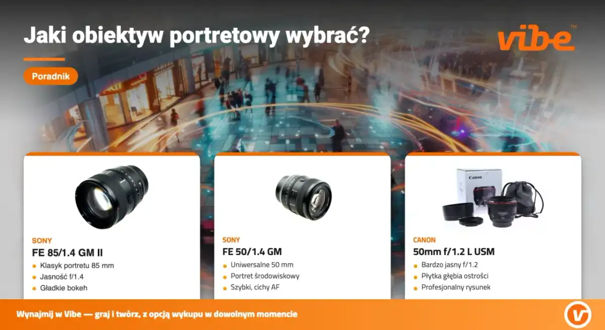 Jaki obiektyw do zdjęć rodzinnych i portretów wybrać?