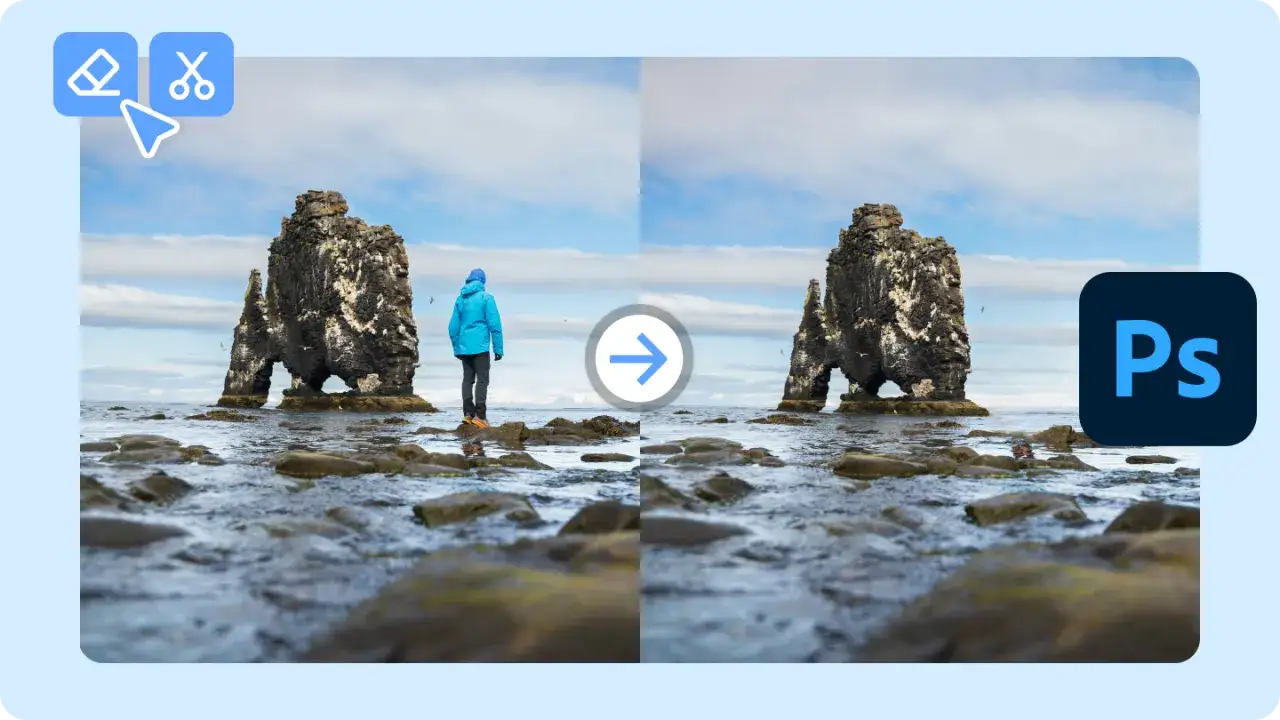Zdjęcie Jak usunąć coś w Photoshopie? Proste techniki na skuteczne efekty